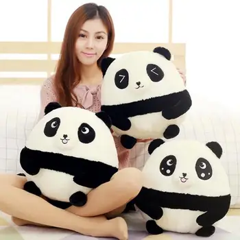 Naujas Atvykimo mielas Panda Pagalvę PlushToy Office Pagalvėlė Panda Antklodė Didelis Dydis Flanelė Antklodė Gimtadienio Dovana