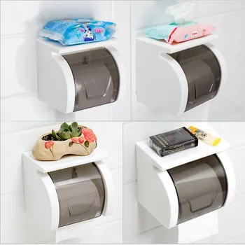 Naujas atvykimo Sienos montuojamas Vandeniui tualetinio popieriaus laikiklius, Audinių stalčiuko virtuvės, vonios kambario aksesuarai
