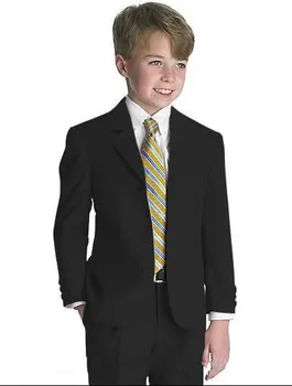 Naujas Atvykimo Tris Mygtuką Vaikai Tuxedos Gražus Pirminės Mokslininkas Verslo Kostiumai, Berniukas Prom Kostiumai (Švarkas+Kelnės+Kaklaraištis) K:703