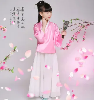 Naujas Dizainas 2017 Senovės Kinų Kostiumas Mergaitėms Guzheng Clothings Tradicinių Tango Kostiumas Kinų Pasakų Suknelė Princesė Kostiumas