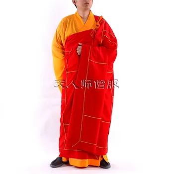 Naujas dizainas budistų vienuolis, chalatai medvilnės shaolin vienuoliai rūbeliai nauji kinijos shaolin vienuoliai drabužių Azijos Vienuolis Drabužiai