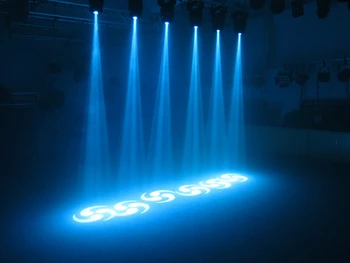 Naujas Dizainas Nekilnojamojo 90W Gobo Projektorius / LED Mini Juda Galvos Gobo Šviesos DMX 512 14CH Kontrolės American DJ Guangzhou Etape Tiekėjas