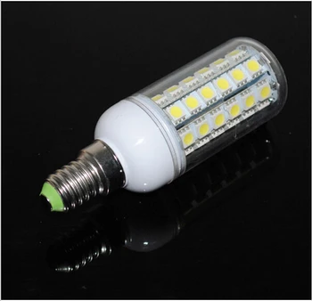 NAUJAS E27 E14 G9 5050 69LED Kukurūzų Lemputė Šviesos diodų (LED) Lempos 200V-240V 360 laipsnių balta / šiltai balta ( didelio ryškumo )