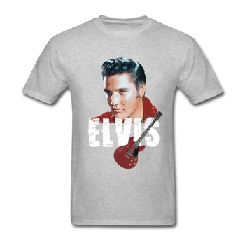 Naujas Elvis Marškinėliai Camiseta T-shirt Vyrai, O-kaklo Medvilnės XXXL Trumpas Rankovės Užsakymą Derliaus Spausdinimo T Shirts Fitneso Vyrai