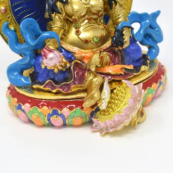 Naujas Fengshui Auksinė Tibeto Dievo Turtų Amuletas/budizmo/zen W3317