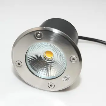NAUJAS IP67 AC85~265V 7W 12W COB LED Požeminės šviesos, LED Denio Šviesa, led inground šviesos šiltai balta/šaltai balta