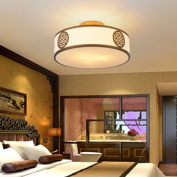 Naujas Kinų stiliaus dome miegamasis lempos, Lubų šviestuvai, modernus paprastumas antikvariniai kaustytomis geležies viešbutis studijų valgomasis LU621 ZL226 YM