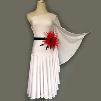 Naujas lotynų šokių kostiumai seksualus vyresnysis spandex lotynų šokių suknelė moterims lotynų šokių konkurencijos suknelės S-4XL A16