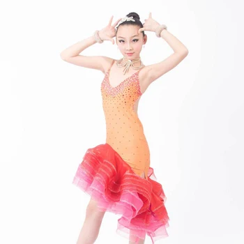 Naujas lotynų šokių kostiumai vyresnysis seksualus spandex akmenys lotynų šokių suknelė moterims/merginoms lotynų šokių suknelės S-XL