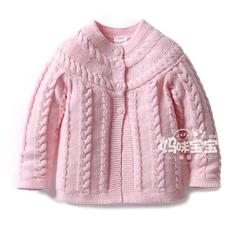 Naujas m. pavasarį, rudenį mergaičių Megztiniai vaikams, drabužių vaikams megztinis kailis vaikams, striukes, Megztiniai mergaičių megzti megztinis viršutinių drabužių siuvimas