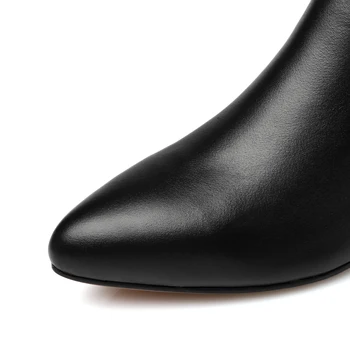 Naujas mados trumpas batai, karvės odos, dėvėti, atsparus padais nurodė Martin batai, moteriški batai, dydis 34-42