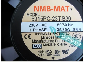 Naujas originalus NMB 17cm17038 5915PC-23T-B30 230V 35W172*150*38mm aliuminio rėmas AC ventiliatorius
