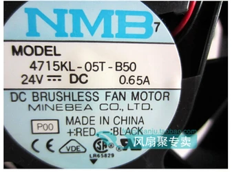 Naujas originalus NMB 4715KL-05T-B50 24V 0.65 A 12CM 12038 120*120*38MM keitiklis ventiliatoriaus