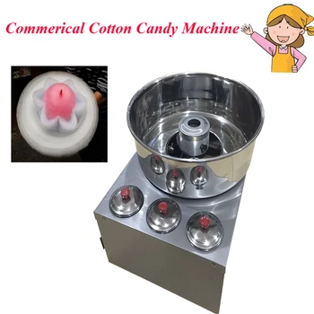 Naujas Prabangus Cotton Candy Mašina Gamyklos Tiesioginės prekybos Išgalvotas Šepečiu/ Elektros, Dujų Cotton Candy Mašina Komercinės paskirties