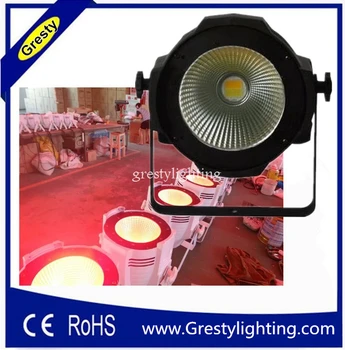Naujas produktas kinijoje 100w COB LED PAR DMX 512 kontrolės RGBW 100W led, COB par dmx scenos šviesos