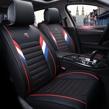 Naujas PU Odos Auto Universaliųjų Automobilių Sėdynių užvalkalai už chevrolet malibu xl novatoriškumą epica. 2016 m. 2017 m. 2010 m. 2013 m. 2011 m. pagalvėlių apvalkalus