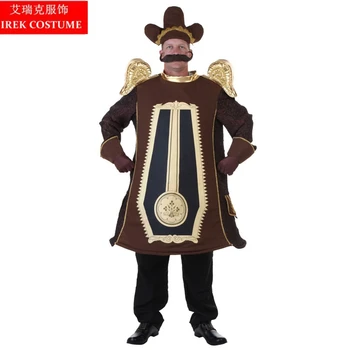 Naujas Qijun Cosplay Šalies kostiumų suaugusiems vaikams Helovinas klasikinis laikrodis roleplaying kostiumai prom drabužiai, DXF,
