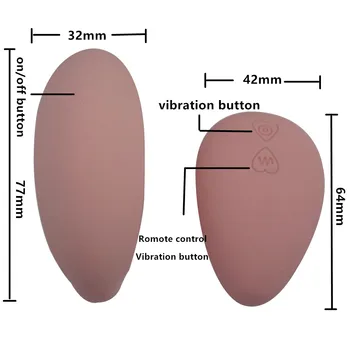 Naujas rožinės spalvos silikoninis vibe kiaušinių nuotolinio valdymo dvigubos vibracijos G spot 10 greičio Vibratorius USB įkrovimo belaidžio sekso žaislas, skirtas pora
