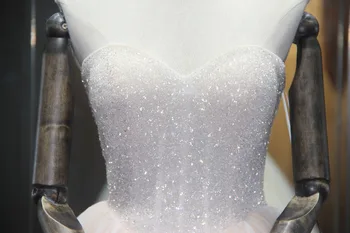 Naujas Spalvingas Vestuvių Suknelė iki 2018 m. Brangioji Kaklo Išjungti Peties Vestido de casamento Vestuvinės Suknelės Chalatas de soriee Nuotakos Suknelės
