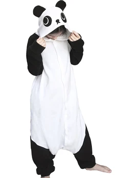 Naujas Suaugusiųjų Gyvūnų Krabų Kongfu Panda Sika Cosplay Pižama Onesie Sleepwear Kostiumas
