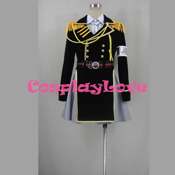 Naujas Užsakymą Pagaminti Japonų Anime K Projekto Neko Karinę Uniformą Cosplay Kostiumų CosplayLove Helovinas ChristmasHigh Kokybės