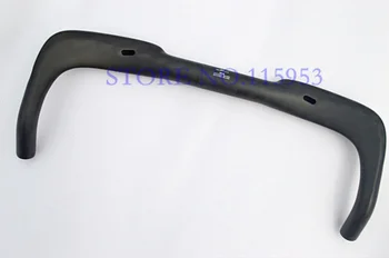 Naujasis Profilio Dizainas anglies kelių rankenos 31.8 mm TT stiliaus anglies dviračio Rankenos triatlonas anglies dviračio Rankenos matiniu paviršiumi