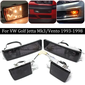Naujausias 12V 21W Priekiniai Dūmų Objektyvas Priešrūkinis Žibintas Posūkio Signalo Lemputė Lemputė VW/Golf/Jetta Mk3 1993-1998
