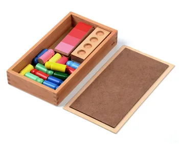 Nauji Mediniai Žaislai Šeimos Versiją Montessori Spalva Panašumas Rūšiavimo Užduotis Medienos Ankstyvojo Ikimokyklinio Amžiaus Vaikams Kūdikių Dovanos