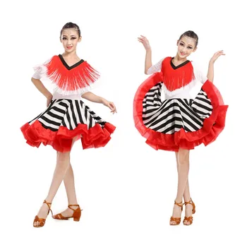 Nauji Suaugusiųjų, Vaikų ir lotynų šokių kostiumas vyresnysis spandex ilgomis rankovėmis lotynų šokių suknelė moterims/vaikų lotynų šokių suknelės S-4XL