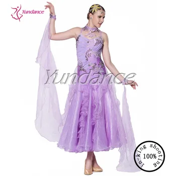 Nauji Suaugusiųjų, Šviesiai Violetinė Užsakymą Šokių Suknelės 2016 B-11143