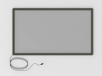 NAUJO tipo 39 colių Infraraudonųjų SPINDULIŲ jutiklinis ekranas IR touch rėmo viršutinio 2 touch taškų Prijungti ir darbai