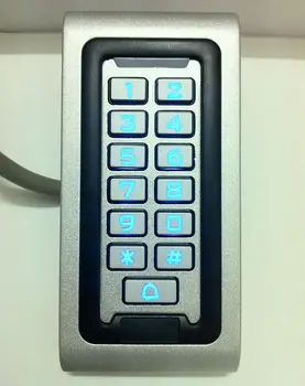 Naujoji RFID 125KHZ metalo Markės Durų įeigos kontrolės Sistemos žodžių