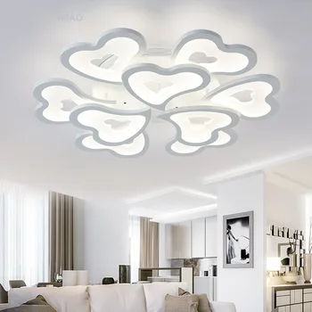 Naujų kūrybinių šiuolaikinio gyvenimo kambario akrilo lubų lempa LED energijos taupymo asmeninį šiltas, romantiškas namų miegamojo Lubų šviesos