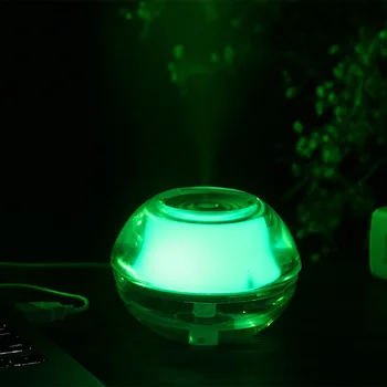 Naujų Namų Biuro Ultragarso USB Drėkintuvas Su spalvotu Led Nakties Šviesos Turas Aromaterapinis Difuzorius Sveiko Miego