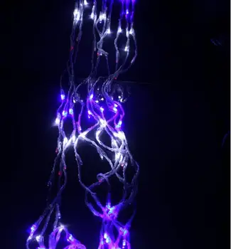 Naujųjų Metų Dekoracija LED Waterful Kalėdų Žiburiai, Lauko Girliandas AC220V 2x2M LED Kalėdų Pasakų žibintai Decro Luzes de Natal