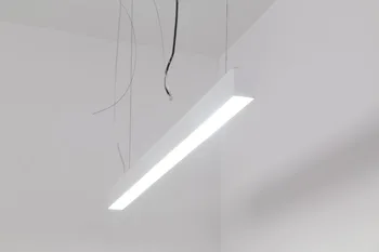 Nemokamas Pristatymas 1500mmEnergy taupymo led pakabukas linijinis šviesos 40w biuro apšvietimo vamzdis smd2835 didmeninė aukščiausios kokybės, led lempos