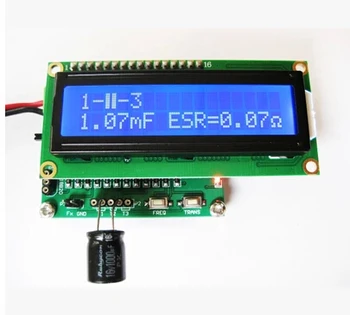 Nemokamas Pristatymas! 1pc geriau nei m328 naujus tranzistorius testeris dažnio matuoklis termometras ESR induktyvumą jutiklio modulis