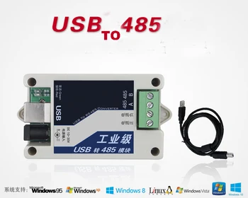 Nemokamas Pristatymas 1pc Patobulinta versija Pramoniniam naudojimui USB į RS-485 Modulis apsaugos nuo žaibo protokolo konverteris modulis