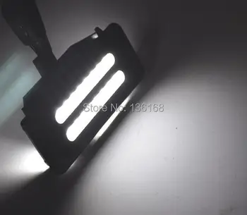 Nemokamas Pristatymas 2x Klaidų Plug and Play LED SMD kosmetinis veidrodėlis skydelis Baltą šviesą BMW E60 E90 E70 
