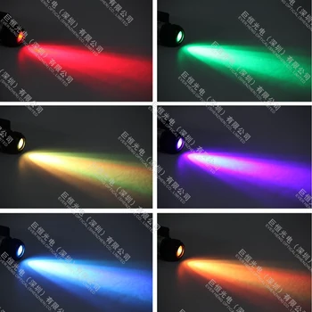Nemokamas Pristatymas 32W Spalva Varantys Šmėžavimas RGB LED Optinio Pluošto Šviesos Variklio su RF nuotolinio