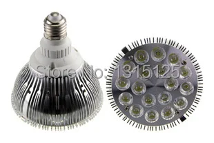 Nemokamas Pristatymas 36W LED Lemputė PAR38,High Power LED Lemputė E27 Šviesos Prožektorius AC85-265V Šiltai balta/Balta