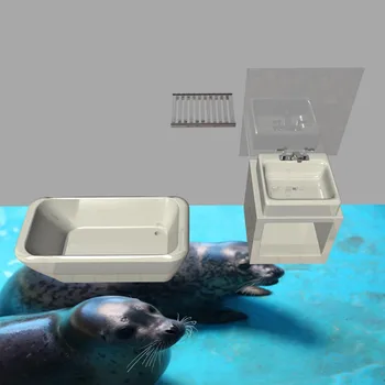 Nemokamas Pristatymas 3D Vonios kambarį akvariumas grindys, tapetai, Antspaudas lipnios vandeniui grindų sieniniai