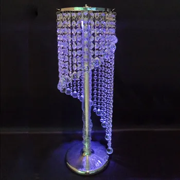 Nemokamas pristatymas 47inch Vestuvių Kelių švino krištolo pjedestalo kristalų puošmena Vestuvių Rekvizitai vestuvių ramstis stulpelio
