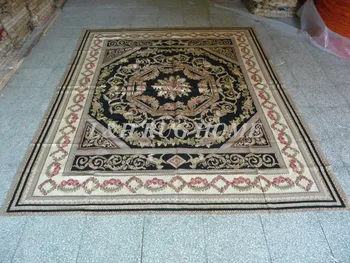Nemokamas pristatymas 8'x10' prancūzų Aubusson kilimėlių vertus pynimo aubusson kilimai namų puošybai