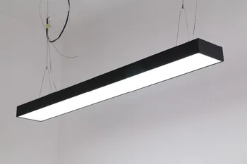 Nemokamas Pristatymas aliuminis LED profilis lubų arba nepriklausomo šviesos, LED Linijinis Šviesos lubos vidaus apdaila, Aliuminio juosta