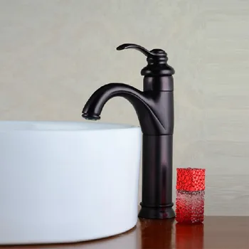 Nemokamas pristatymas baseino, maišytuvas, juodos antikvariniai žalvario vonios kambarys bakstelėkite antikvariniai baseinas, maišytuvas, bakstelėkite maišytuvas čiaupų GZ-7203R
