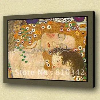 Nemokamas pristatymas bauda, menas, žinomų paveikslų, Klimto gražus paveikslas dovanų