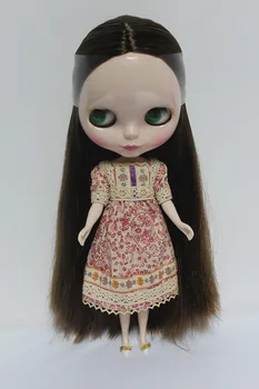 Nemokamas Pristatymas didelis nuolaida RUB-77DIY Nuogas Blyth lėlės gimtadienio dovana girl 4 spalva didelėmis akimis, lėlės su gražių Plaukų mielas žaislas