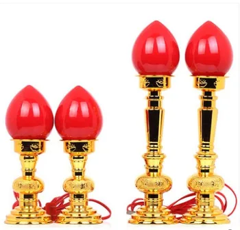 Nemokamas pristatymas dievams už žvakių šviesos Melstis žvakidė Elektros žvakė, lempa, elektros, žvakės, Buda lempos Budistų šventykla prekes