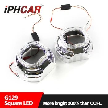 Nemokamas Pristatymas IPHCAR Auto Lengvųjų Automobilių Šviesos Šaltinis D2H Lemputė Q5 Xenon Projektoriaus Objektyvas Automobilių Stilius Universalus Žibintai Mokymai